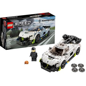لگو تکنیک اسپید چمپینز کونیگزگ جسکو 280 قطعه مدل Lego Speed Champions 76900_اسباب بازی